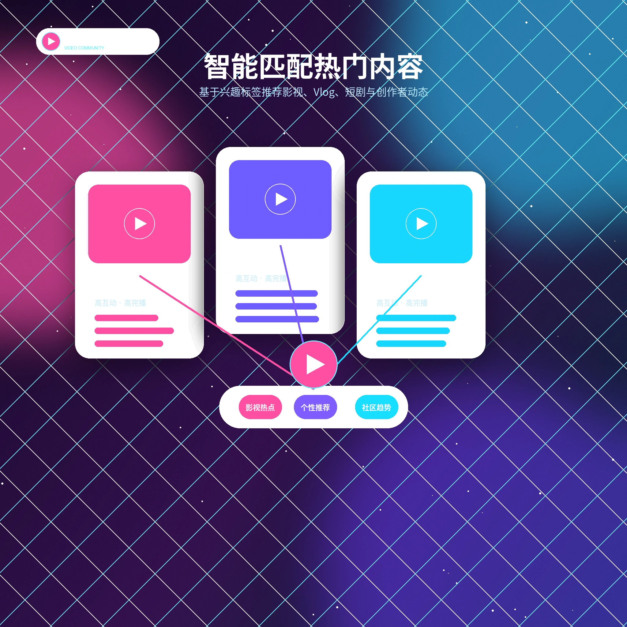 糖心vlog兴趣标签与内容匹配